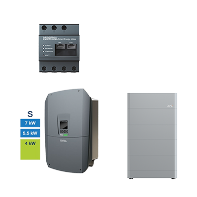 Kostal / ZYC Energy E24-PV-SET2-ZK-S-12.8 PV-Paket Kostal Plenticore G3 S 4 - 7kW + Speichersystem 12,8 kWh + Smartmeter