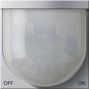Gira 204126 Bewegungsmelderaufsatz 2,20 m Standard für KNX, System 55, Farbe alu