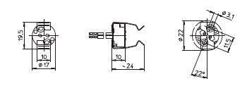 Houben 106457 GU5,3 Fassung