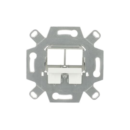 Busch-Jaeger 0219/14 Kommunikationsadapter Unterputz zur Aufnahme von Moduleinsätzen und Kabelpeitschen