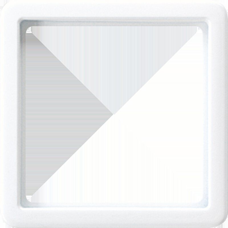Jung CD561Z5WW Zwischenrahmen 55x55, Serie CD, alpinweiß