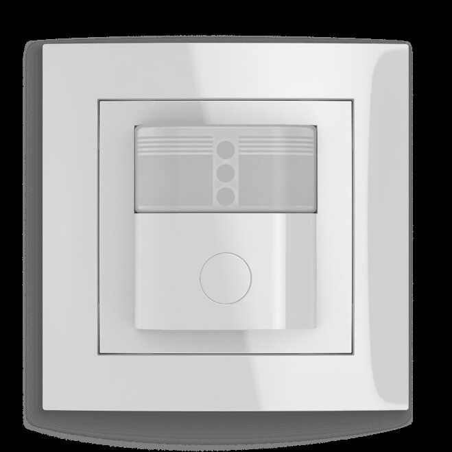 Berker 85341189 Bewegungsmelder 1,1 m, S.1/B.3/B.7, polarweiß glänzend