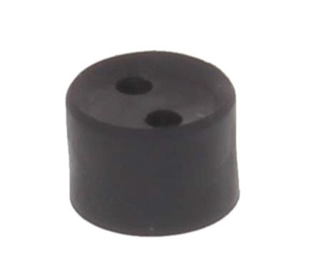 WISKA 10100525 Mehrfachdichtung 12/02/020, IP66, 1 bis 2 mm, schwarz