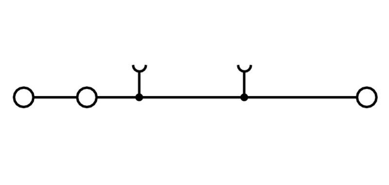 Weidmüller ZDU 6/3 AN Durchgangs-Reihenklemme 6mm², Z-Reihe