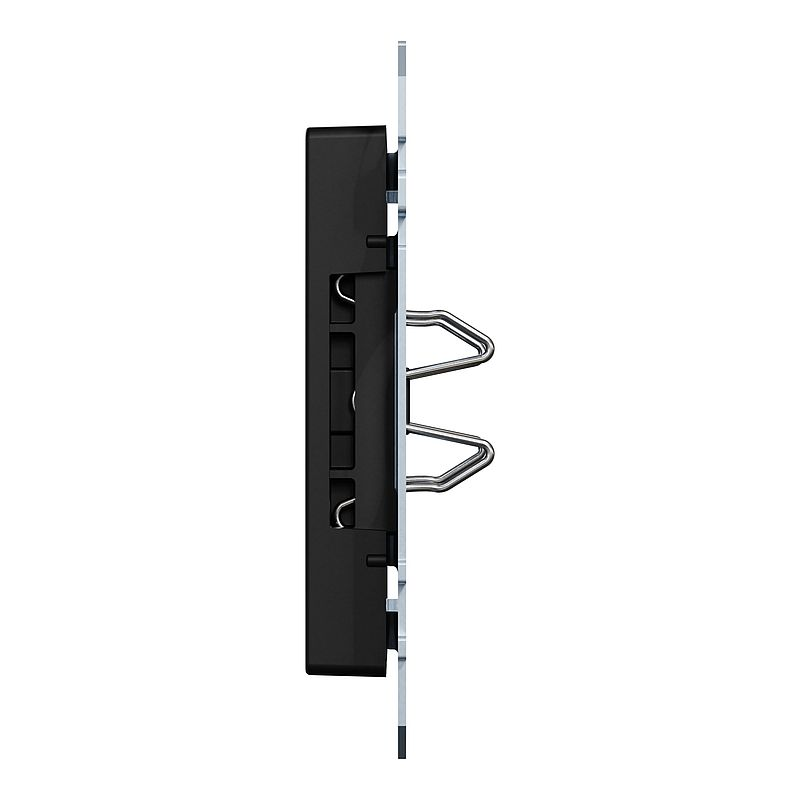 Merten MEG4075-0403 Blindabdeckung, System M, schwarz matt