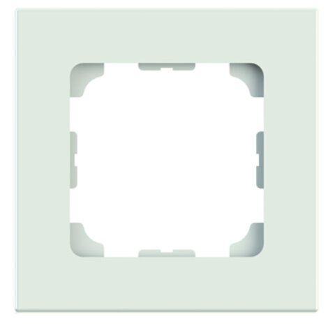 Telegärtner B00004A0024 Rahmen 81x81mm 1fach, alpinweiß