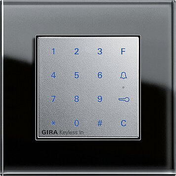 Gira 260526 Gira Keyless In Codetastatur, System 55, Farbe alu