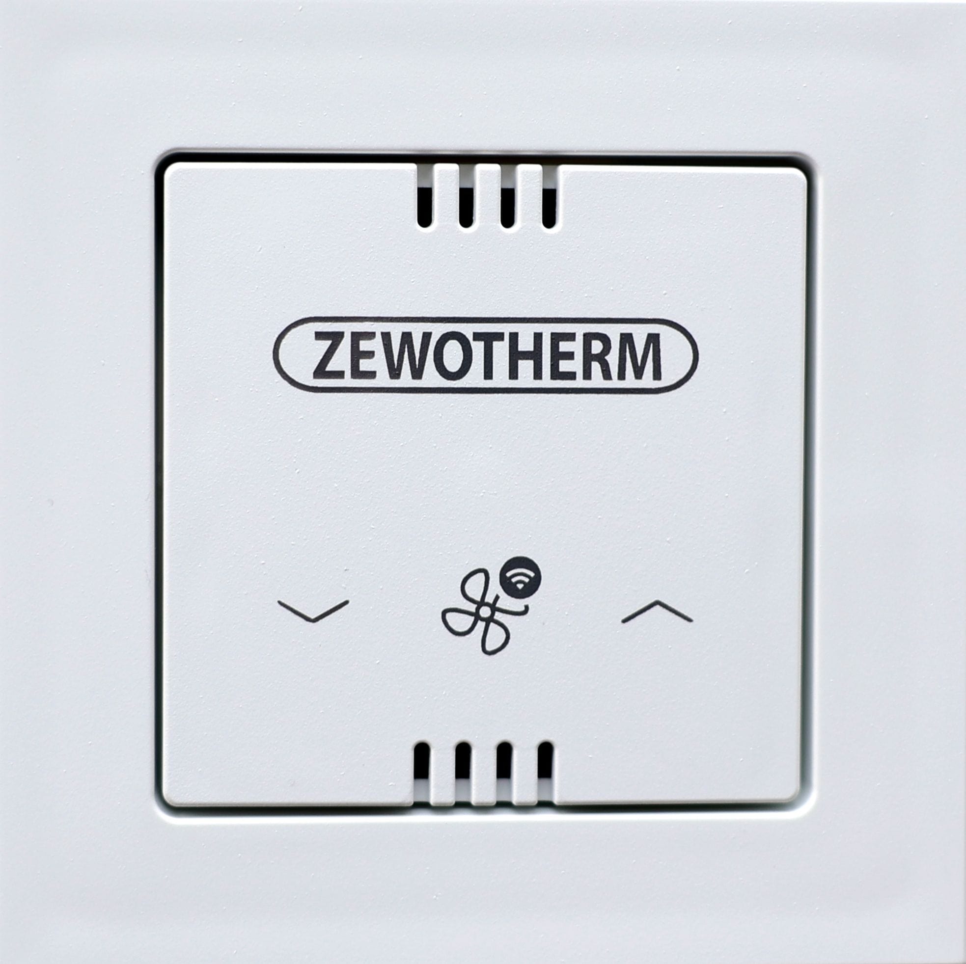 Zewotherm 14160004 ZEWO ComfortControl K Steuerungseinheit, App-gesteuert, integrierter Feuchtesensor, Eco-Modus, Wochentimer, Schlafmodus, weiß