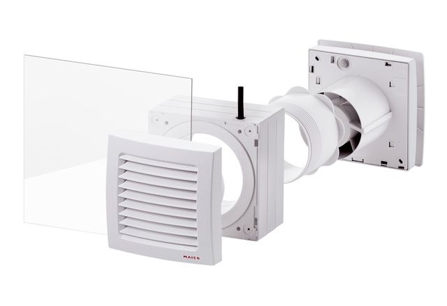 Maico FE 100/1 SG Fenstereinbausatz mit feststehendem Gitter, für ECA100 ipro