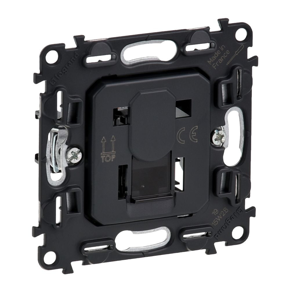 Legrand 753048 STP-Datendose RJ45, 1-fach, KAT6A