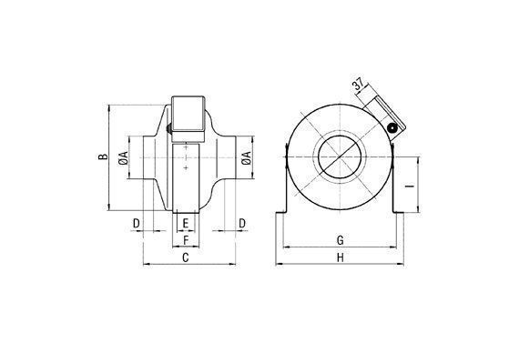 Maico ERR 16/1 Radial-Rohrventilator, 160mm