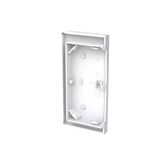 Busch-Jaeger 6231-22-44G Wippe 2-fach, rechts, mit Symbol "Licht", studioweiß glänzend, Busch-art linear®
