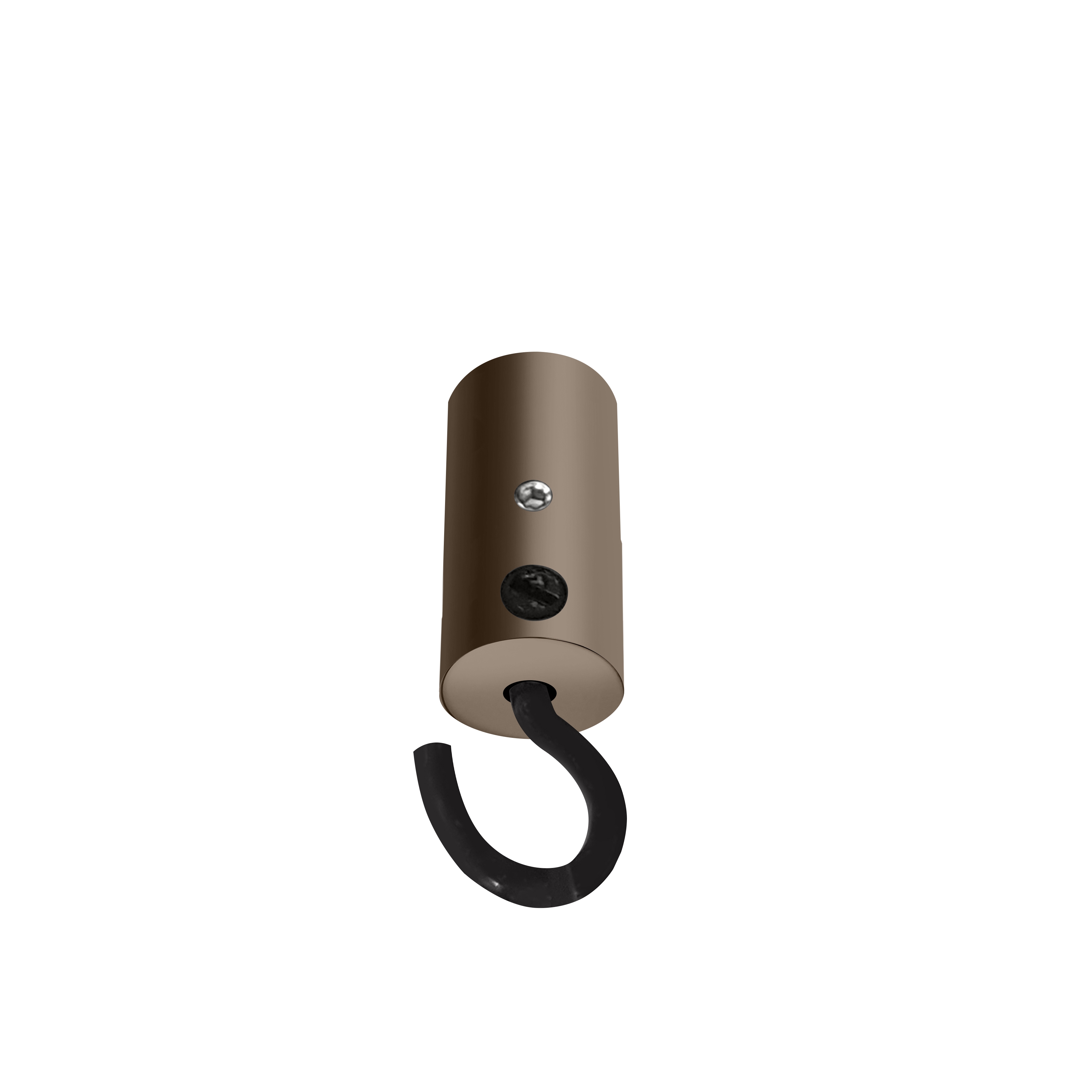 qles DSH6052 Decken-Stick mit Haken, für Merten D-Life, Moccametallic, Metall