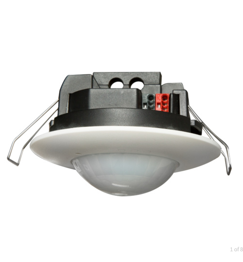 B.E.G. 93513 PD2N-KNXs-DX-UP KNX-Präsenzmelder 360°, Ø 106 x 42 mm, weiß matt