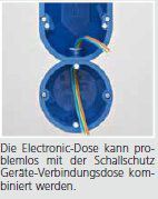 Kaiser 9069-94 Schallschutz Electronic-Dose, 70 mm tief