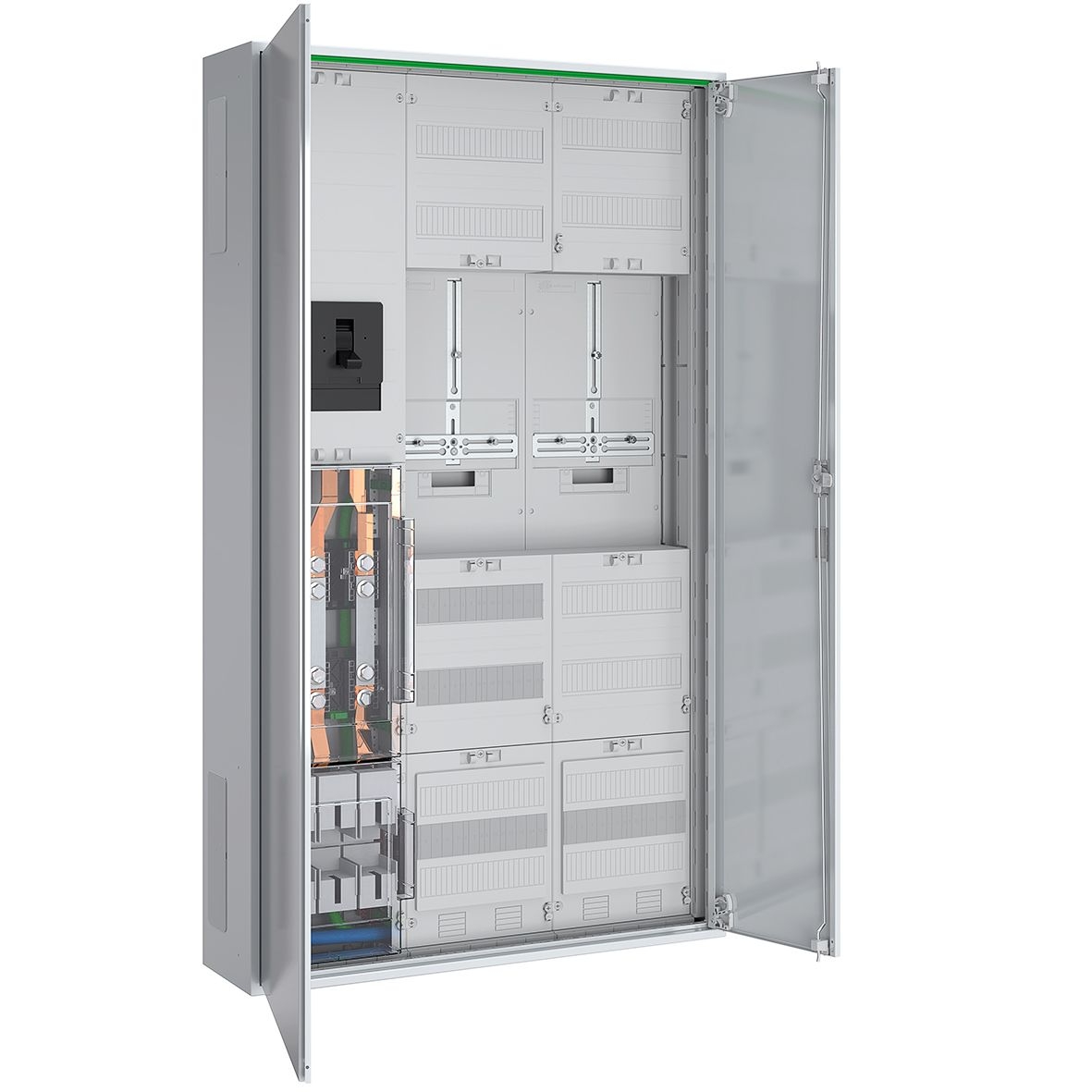 ABN ABNRS309X0683 Wandlerschrank 250A TAB Netze-BW 5-polig, zu NH2-UT, AB LA 400A, weiß