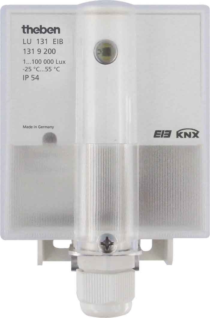 Theben 1319201 LUNA 131 S KNX Kombisensor, Wandgeh., 1-100 000Lux, -25-+55°C