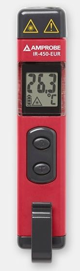 Fluke 4308539 Amprobe IR450 Infrarot-Thermometer mini mit Taschenlampe