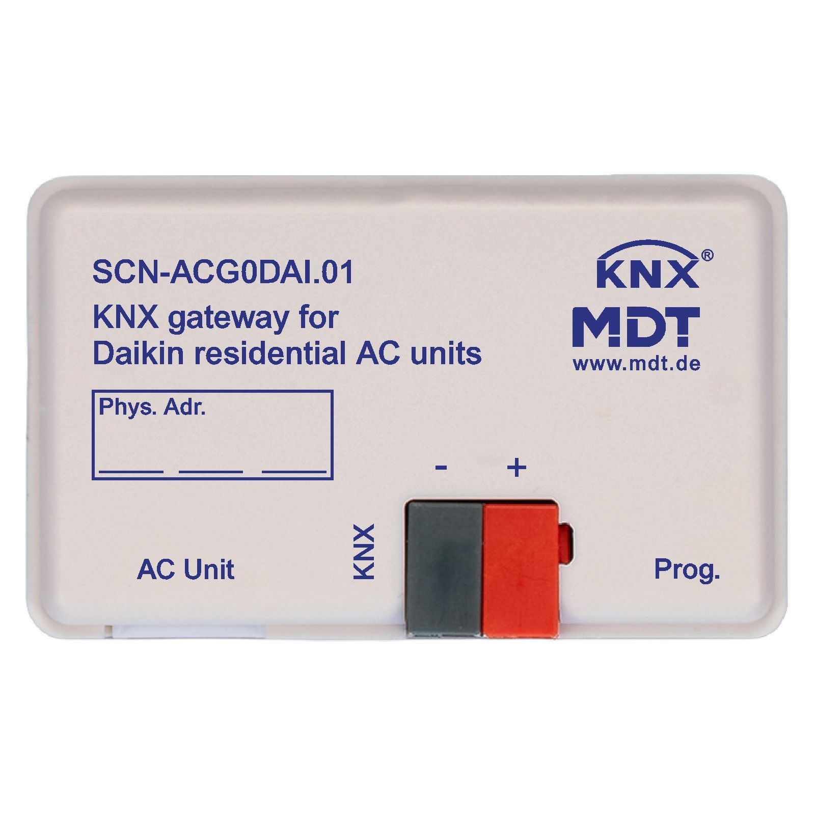 MDT SCN-ACG0DAI.01 KNX Gateway für Daikin Wohnbau-Klimageräte, UP