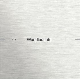 Gria 5031219 Wippenset 1-fach individuell für Tastsensor 4.95, Edelstahl