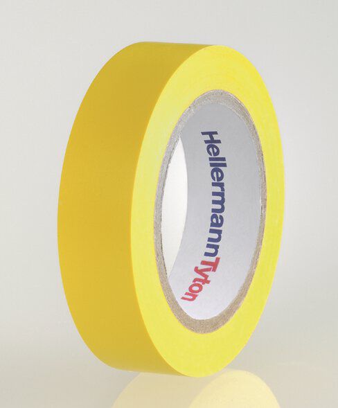 HellermannTyton 710-00102 Isolierband 15mm x 10m gelb