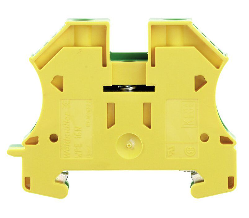 Weidmüller WPE16N Schutzleiter-Reihenklemme 16mm², W-Reihe Kompakt