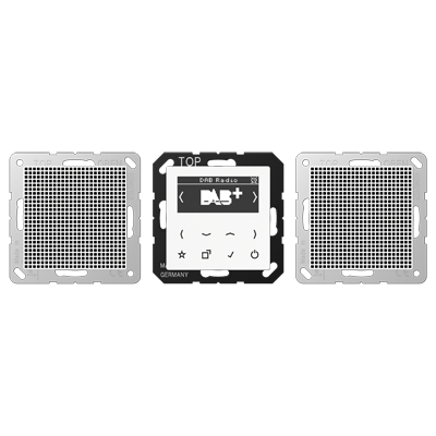 Jung DABA2WW Smart Radio DAB+Set Stereo