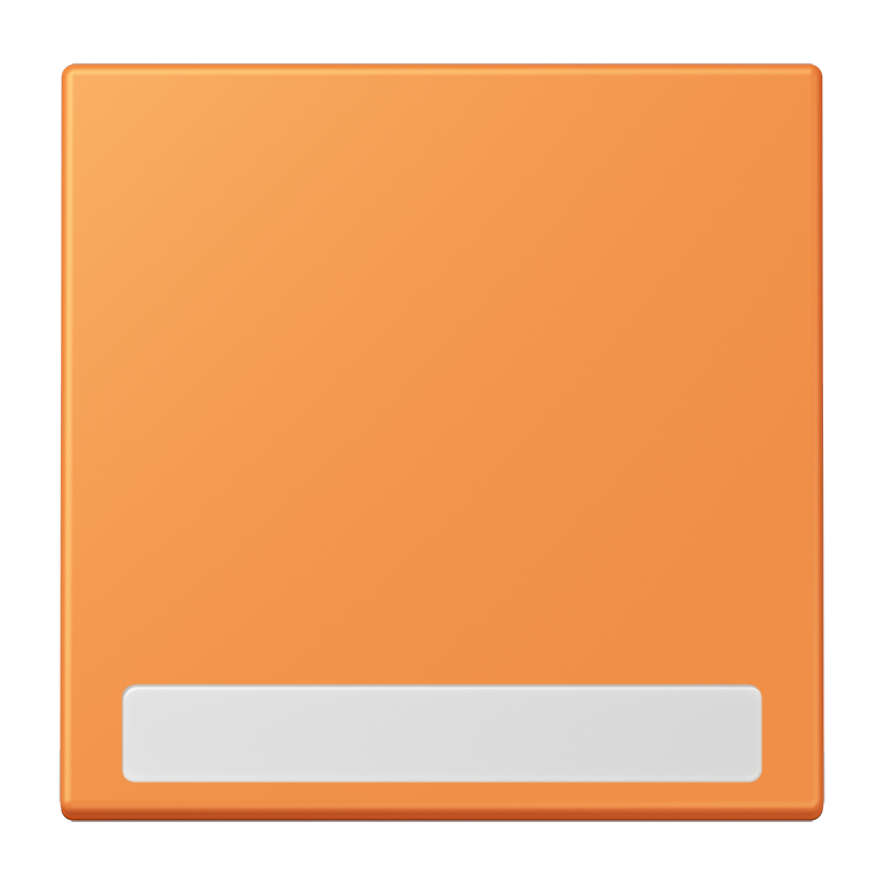 Jung LC990NA225 Wippe 1-fach, mit Schriftfeld, Les Couleurs® 32081, orange clair