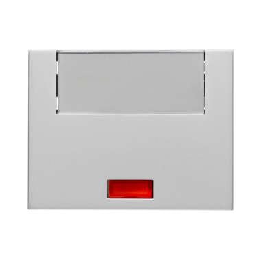 Berker 14967003 Wippe mit 5 beiliegenden Linsen und großem Beschriftungsfeld, K.5, Alu