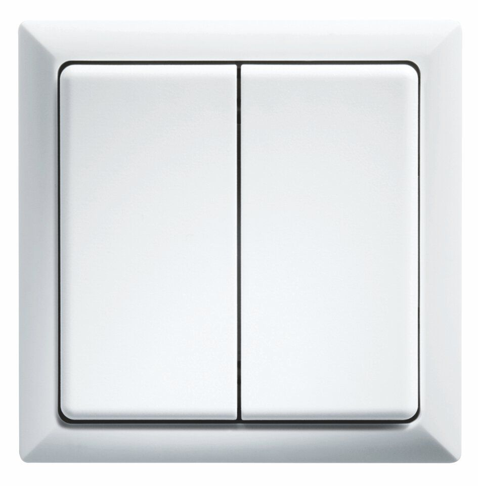 Eltako FT4F-RW Funktaster 63x63mm, mit Rahmen