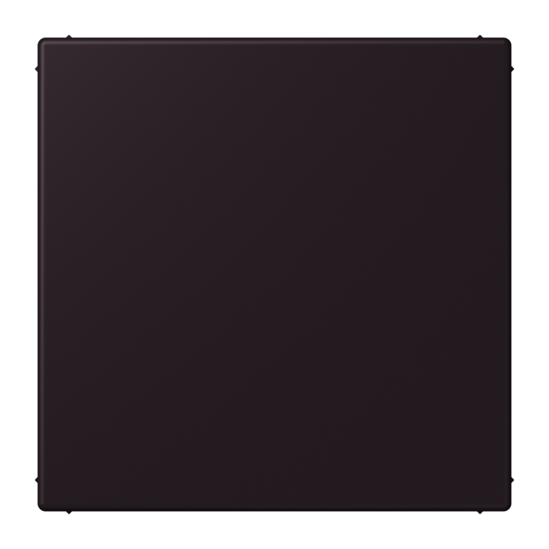 Jung LC994B248 Blind-Abdeckung (gerastet), Les Couleurs® 4320E, noir d'ivoire