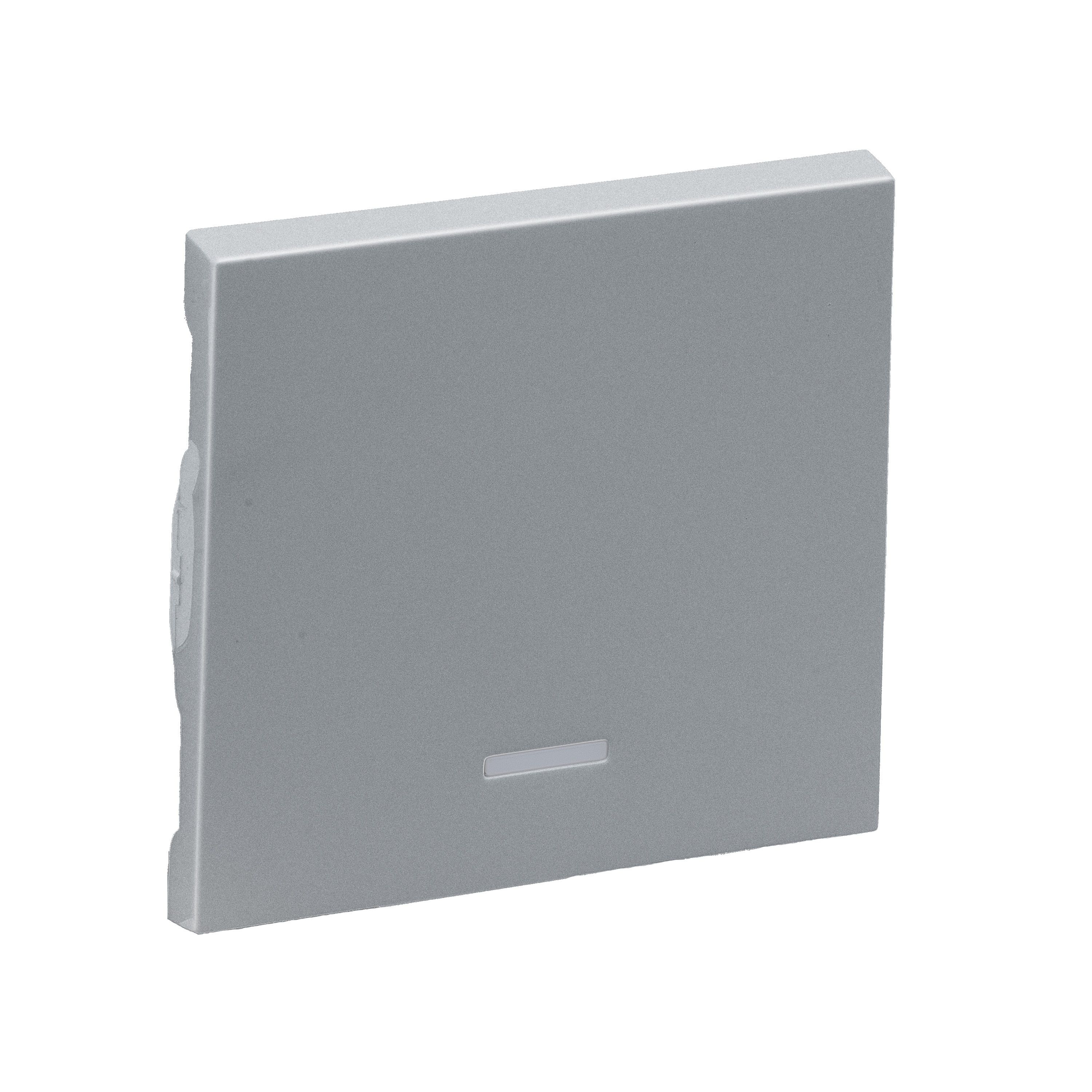 Legrand 765207 SEANO Wippe für beleuchtete Wechselschalter, Taster und Kreuzschalter, aluminium lackiert