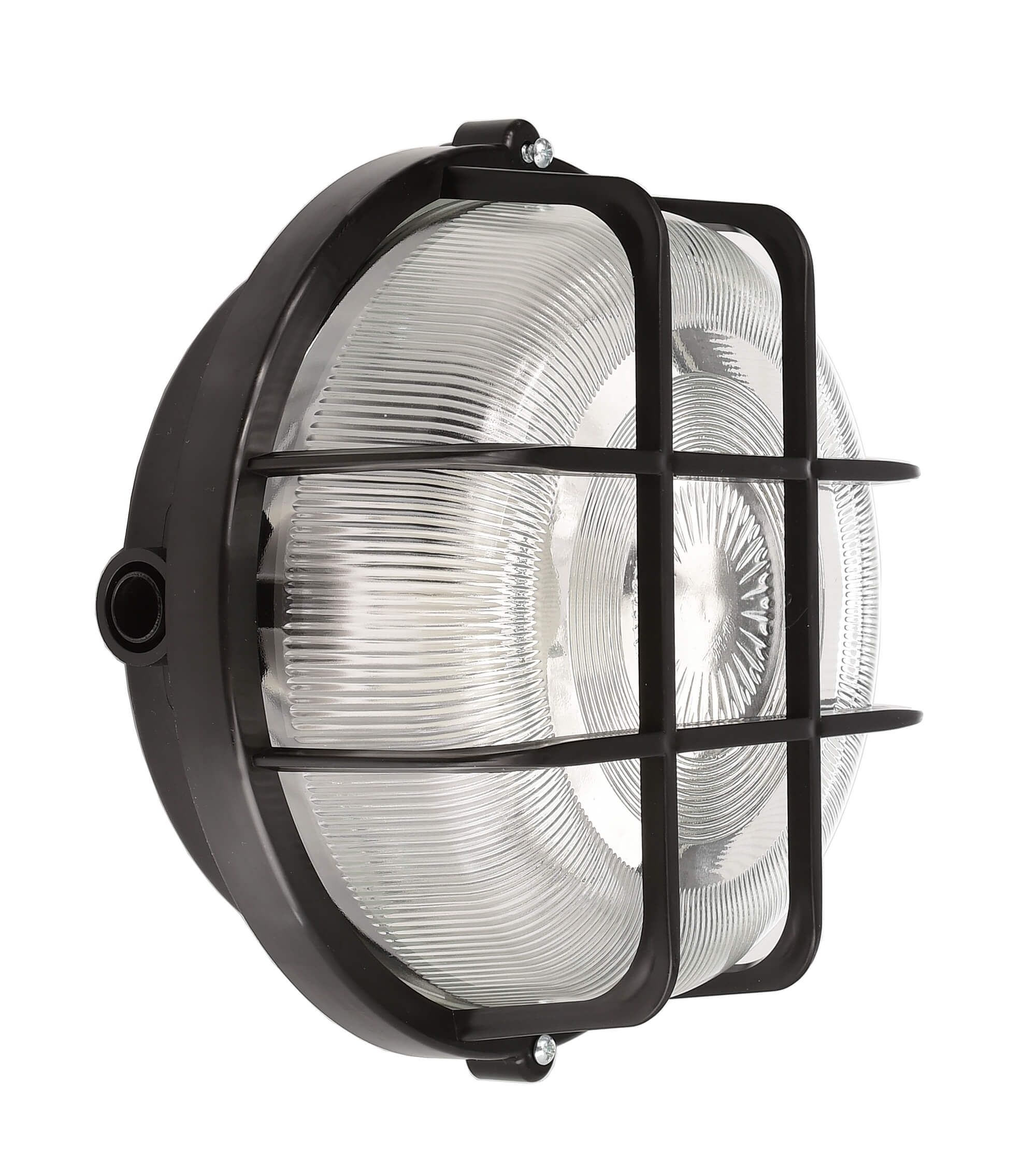 Deko-Light 731165 Decken- und Wandaufbauleuchte, Sotano Retro, rund, 1x max. 60 W E27, 220-240 V/AC, 50 / 60 Hz, schwarz