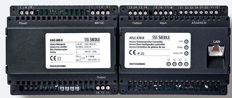 Siedle ATLC/NG 670-0 Access Türlautsprecher-Controller mit Netzgerät