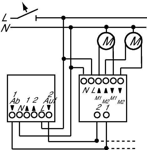 Busch-Jaeger 6411 U-101 Jalousiecontrol II-Einsatz