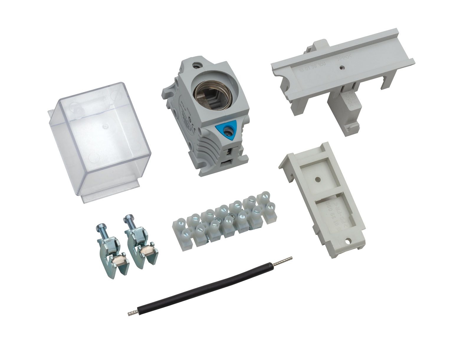 ABN BP14 BP Steuersicherung TSG, mit Halter für SaS, DII-Element 25 A E27, für Hutschiene