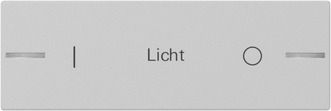 Gira 8623015 Wippe Wippenset 3-fach individuell Tastsensensor 4.55, grau matt