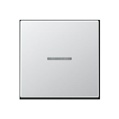 Jung FMA1700AL eNet Taster Standard 1-fach, Duroplast lackiert, Serie A, aluminium