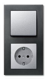 Merten 486214 Rahmen 2-fach, M-PLAN, anthrazit