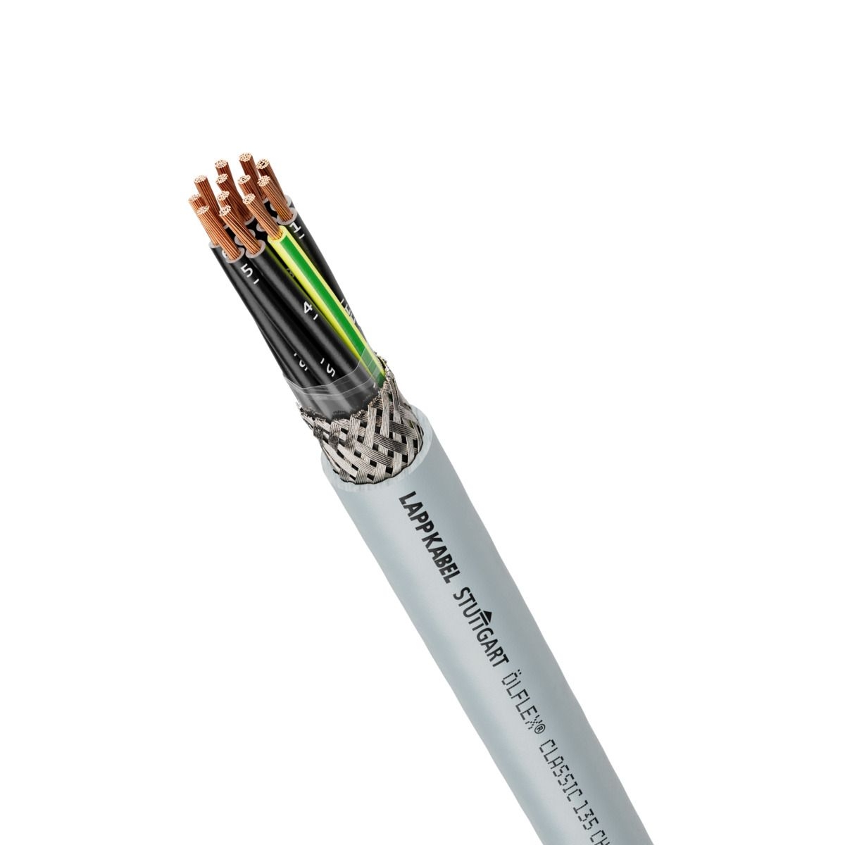 Lapp 1123200/100 Steuerleitung ÖLFLEX® CLASSIC 135 CH 2X0,5 100 M