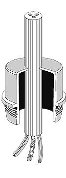 Hensel ESM 16 Einsteckstutzen