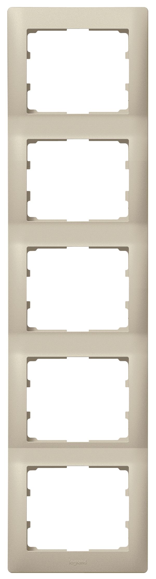 Legrand 771409 Abdeckrahmen 5-fach vertikal