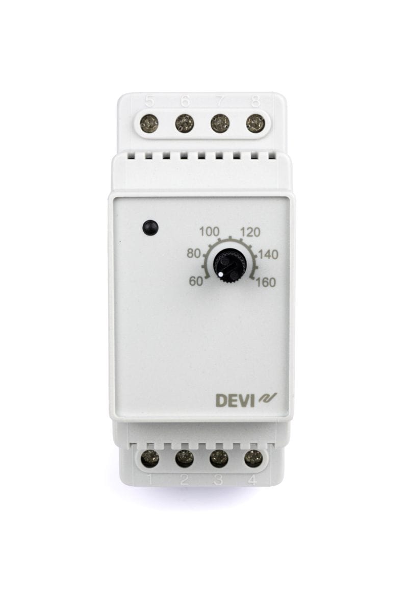 Devi 140F1073 DEVIreg 330 Thermostat zur Regelung von Rohrbegleitheizungen, 60 bis +160°