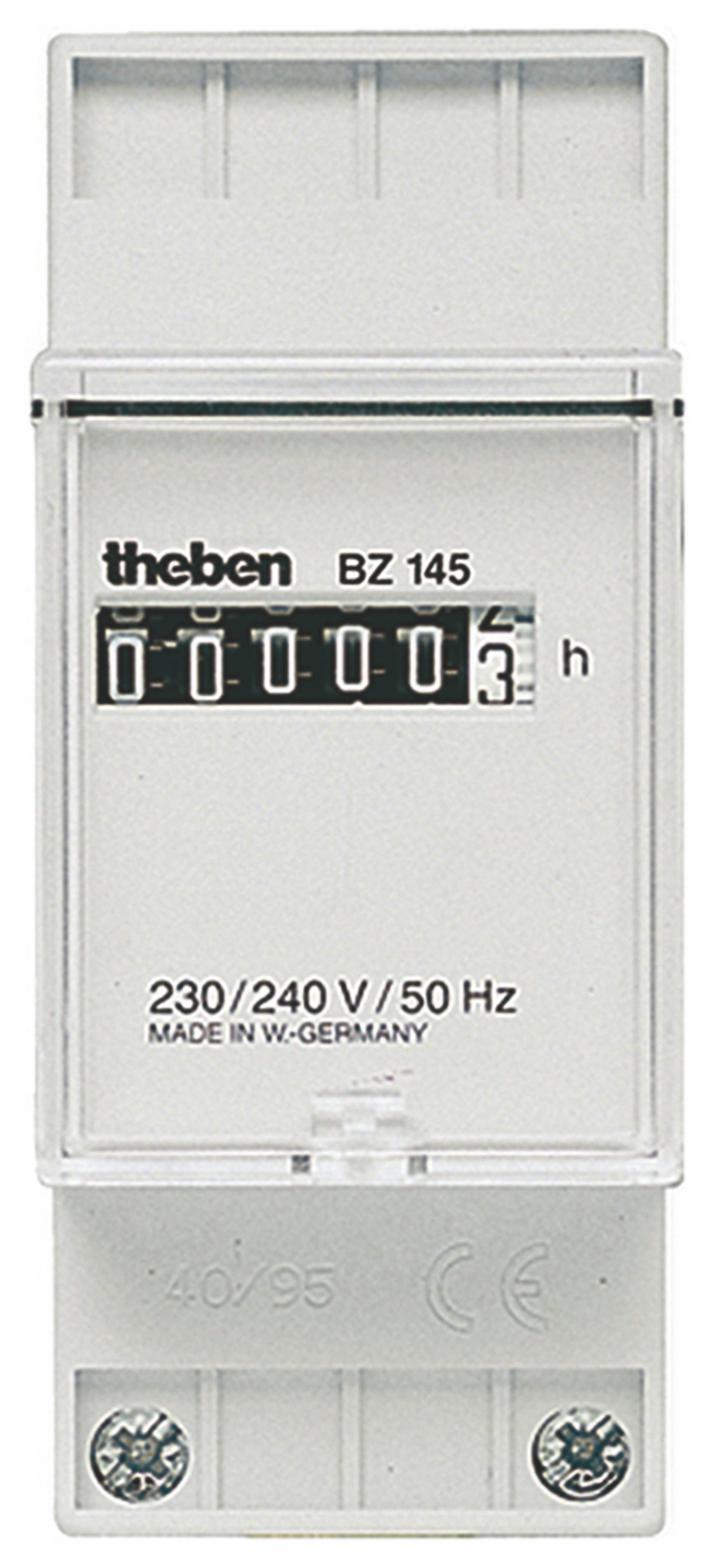 Theben 1450000 BZ 145 Reiheneinbau-Betriebsstundenzähler, 2 TE