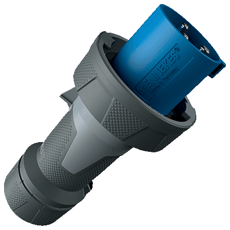 Mennekes 13216 Stecker PowerTOPXtra, 125A, 3p, 6h, 230V, IP67