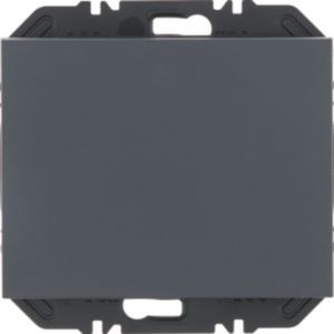 Berker 24117106 Wandsendermodul mit Wippe, KNX EnOcean K.1, anthrazit matt