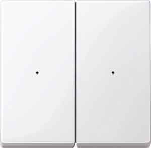 Merten 619225 Wippen für Tastermodul 2-fach, System M, aktivweiß glänzend