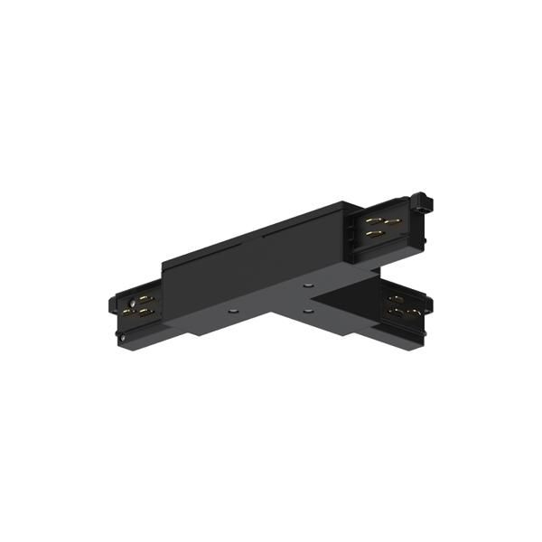 Brumberg 87129080 T-Verbinder zu 3-Phasen-Stromschiene ONETRACK DALI/schaltbar, 87161-87163, Schutzleiter links, schwarz