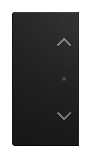 Busch-Jaeger 6232-20-915 Wippe 2-fach links/rechts, mit Symbol "Jalousie", Busch-free@home, Busch-balance SI, schwarz matt