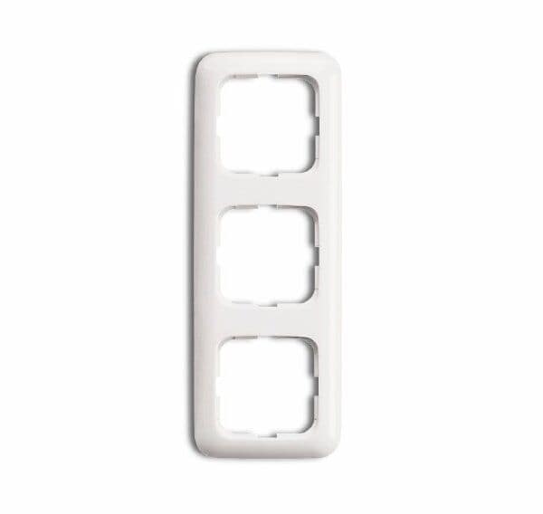 Busch-Jaeger 2513-214 Abdeckrahmen 3-fach, Reflex SI, alpinweiß glänzend